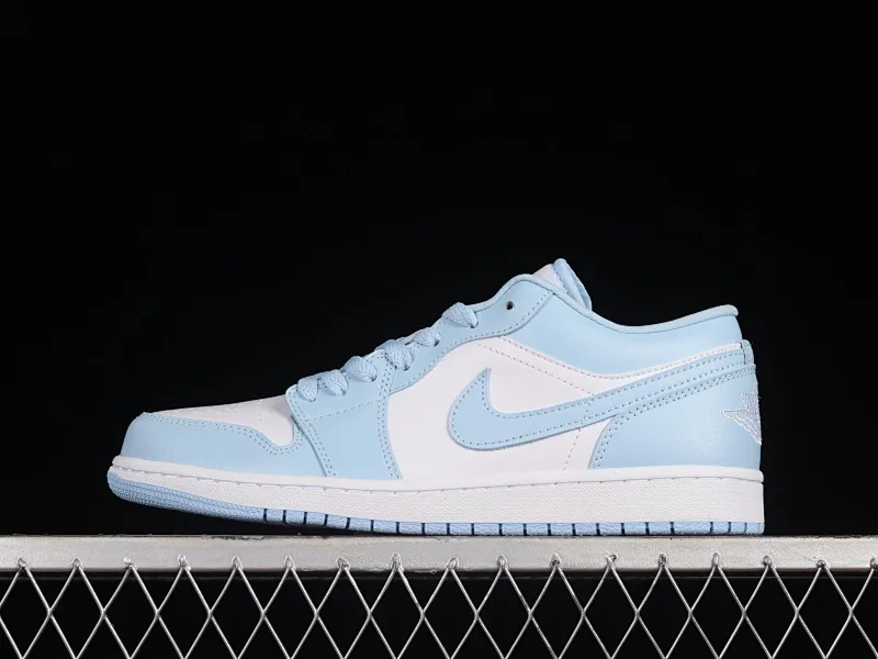 All categories Air Jordan Jordan series basketball shoes Air Jordan 1 Low G version pure original Air Jordan 1 Low "Aluminum" AJ1 Joe 1 new North Carolina blue DC0774-141